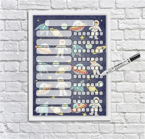 Kids C Chart Reward Weekly Calendar Routine Kids Reward Chart E Whiteboard Reusable Behaviour C