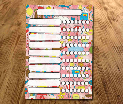 Chore chart, Star Chart, Reward Chart, Daily Reward Chart, kids routine cha