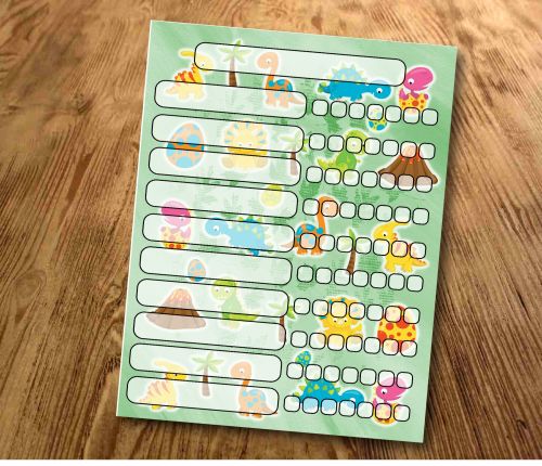Chore chart, Dinosaurs, My reward Chart, daily Reward Chart, kids routine c