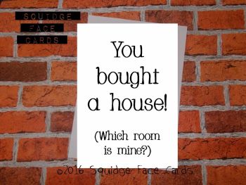 You bought a house! (Which room is mine?)