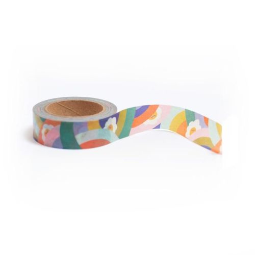 Smiley clouds washi tape