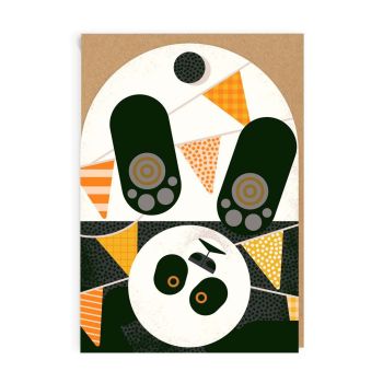 Panda birthday card