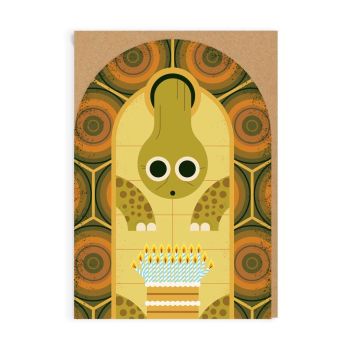 Tortoise birthday card
