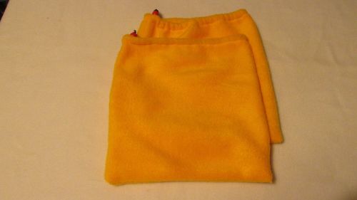 Fleece stirrup bags