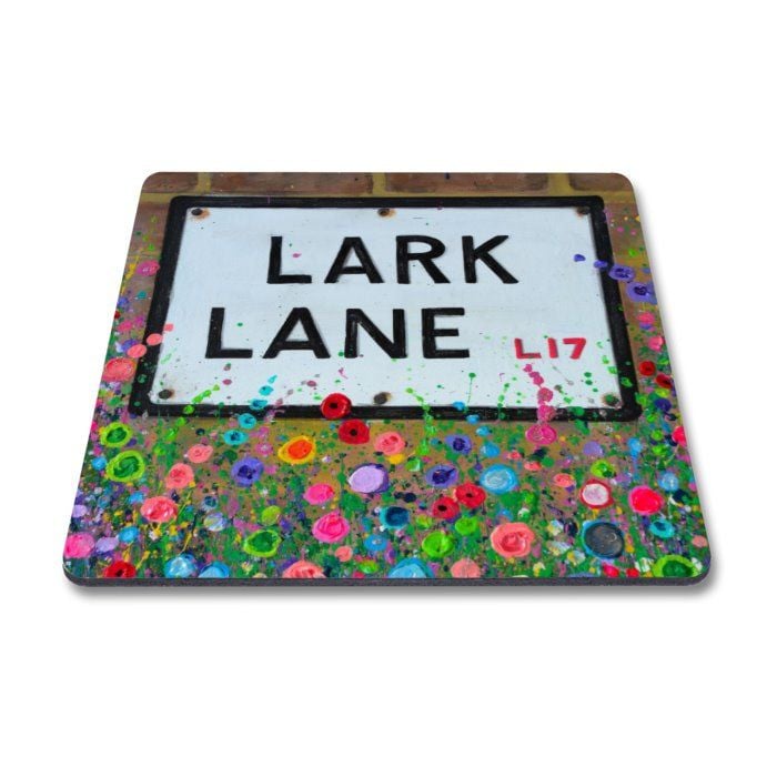 Jo Gough - Lark Lane with flowers Magnet