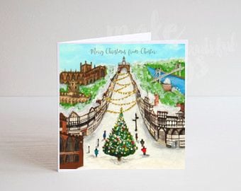 Jo Gough - Merry Christmas from Chester Christmas Card
