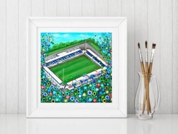 Jo Gough - Chester FC with flowers Print From £10