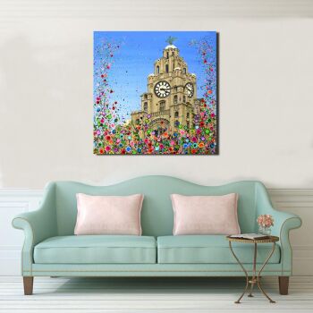 Liver Building Canvas Print