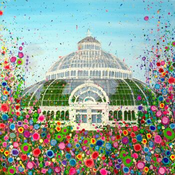 The Palm House Liverpool Canvas Print