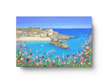St Ives Harbour CANVAS PRINT