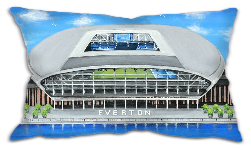 Jo Gough - EFC Bramley Moore Stadium Plain Cushion