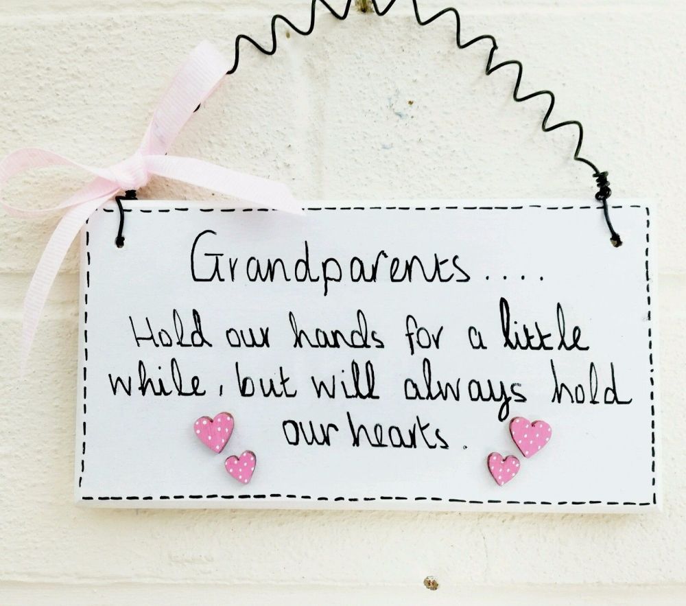 Grandparents Plaque Sign Personalised