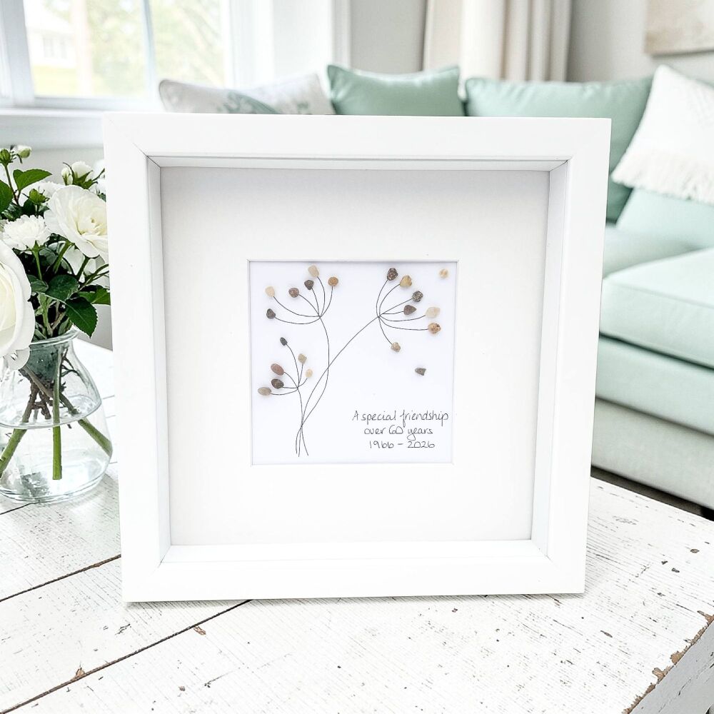 Pebble Art Picture Dandelions Dandelion Wishes And Dreams - Family and Frie