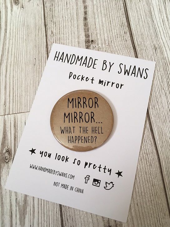 Mirror Mirror...what the hell happened Pocket Mirror