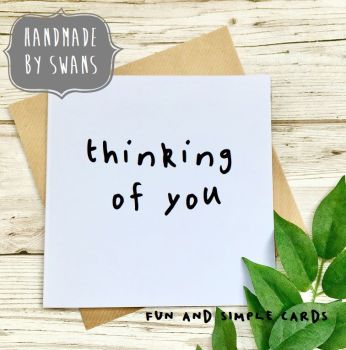 Thinking of you Square Greeting card