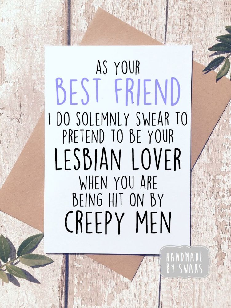 I will always be your lesbian lover Greeting Card