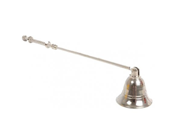 Silver Metal Candle Snuffer