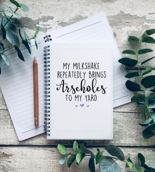 My Milkshake brings all the...A5 Notebook