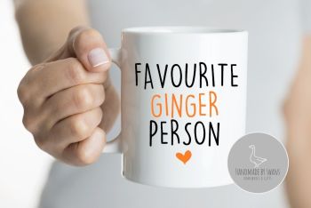 Favourite Ginger Person mug