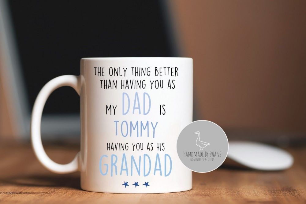 Personalised Dad Grandad mug