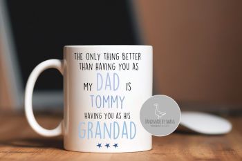 Personalised Dad Grandad mug