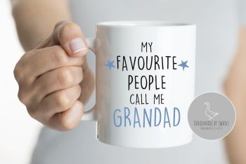 My favourite people call me Grandad mug