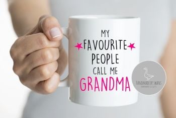 My favourite people call me Grandma mug