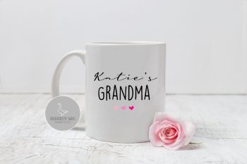Personalised Grandma/ Nanna  mug