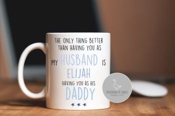 Personalised husband/boyfriend mug