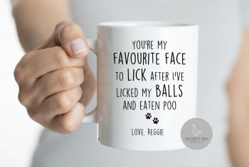 Personalised funny Dog Dad or Dog Mum  mug