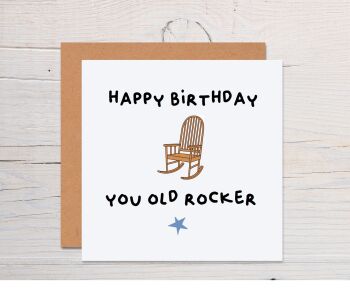 Happy Birthday you old rocker