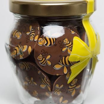 Chocolate Bee Buttons