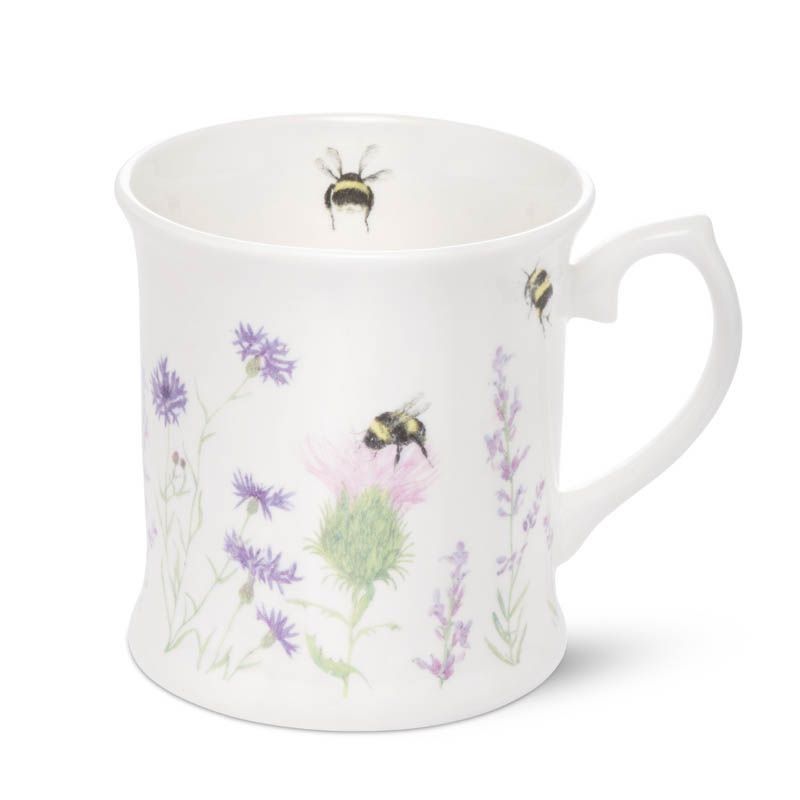 Bee Mug (Wildflower White)