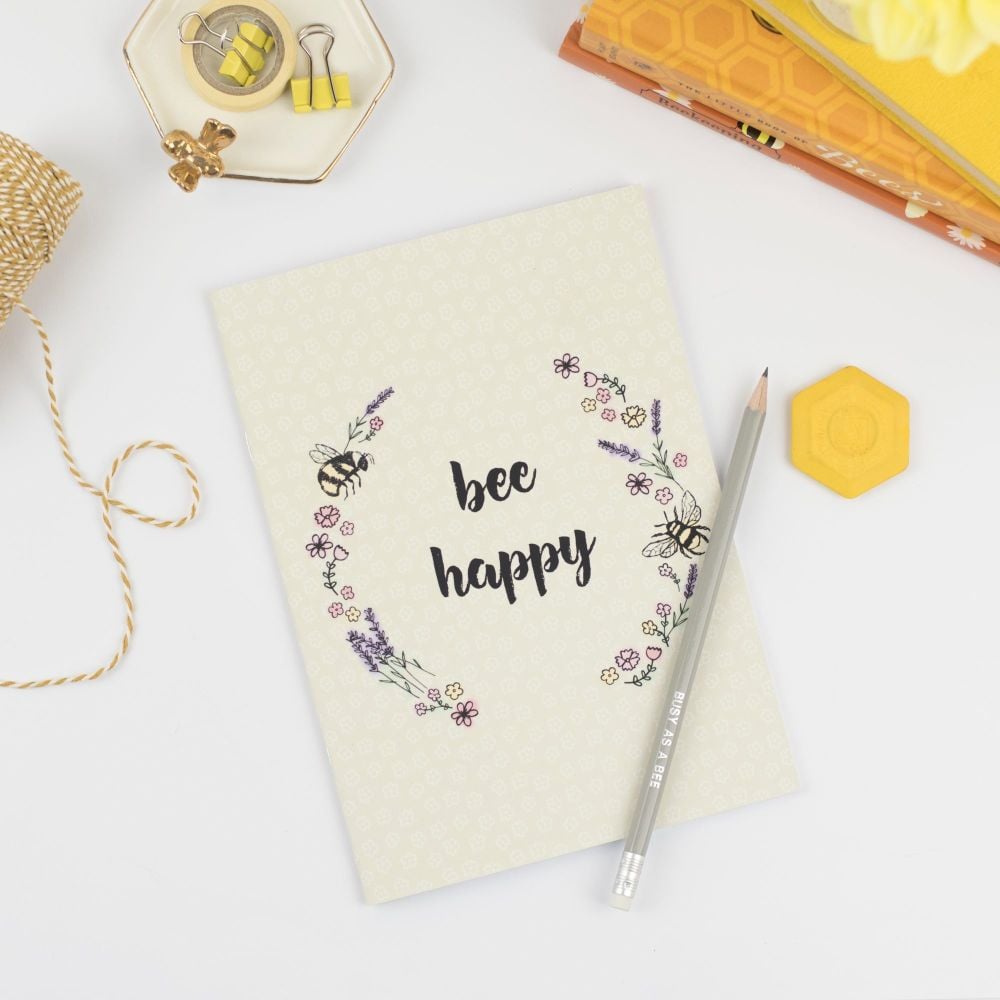 Bee Happy Notebook