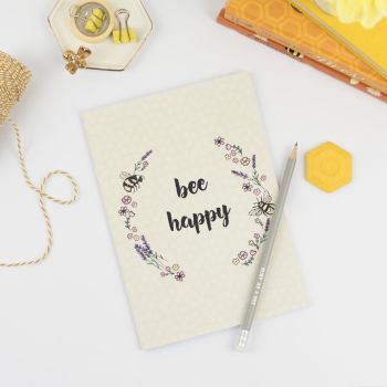 Bee Happy Notebook