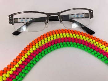 Retro Neon Glasses Chain