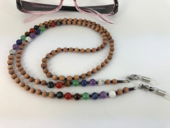 Rosewood Chakra Glasses Chain