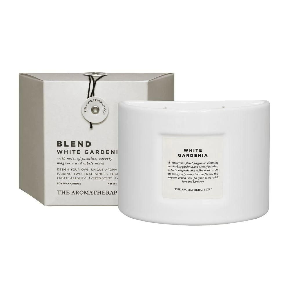 The Aromatherapy Co White Gardenia Candle