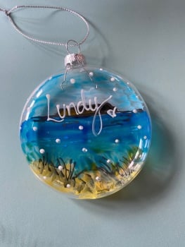 Christmas bauble Lundy 