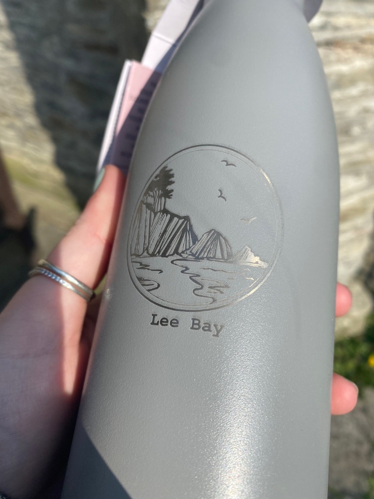 Grey lee bay water bottle