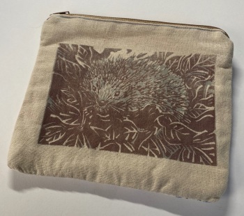 Hedgehog pencil case