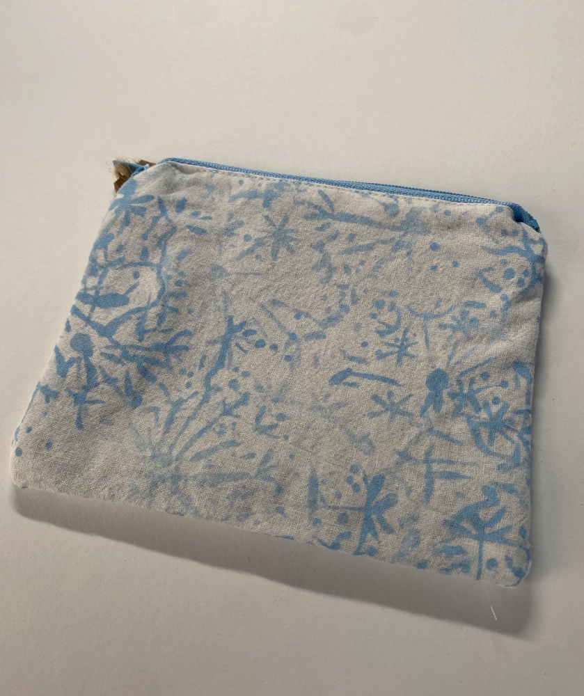Dandelion zip purse