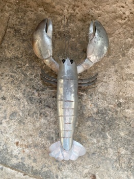 Metal Lobster wall art