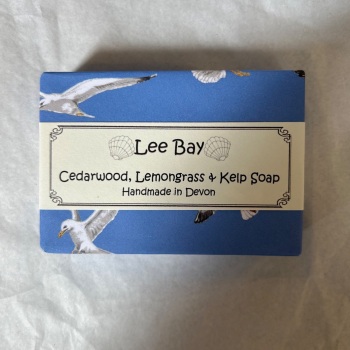 Cedar wood, Lemongrass & kelp soap