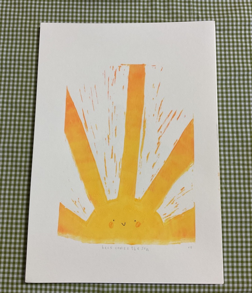 Here comes the sun