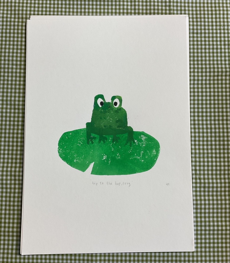 Hip to the hop frog