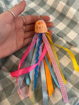 Orange jellyfish