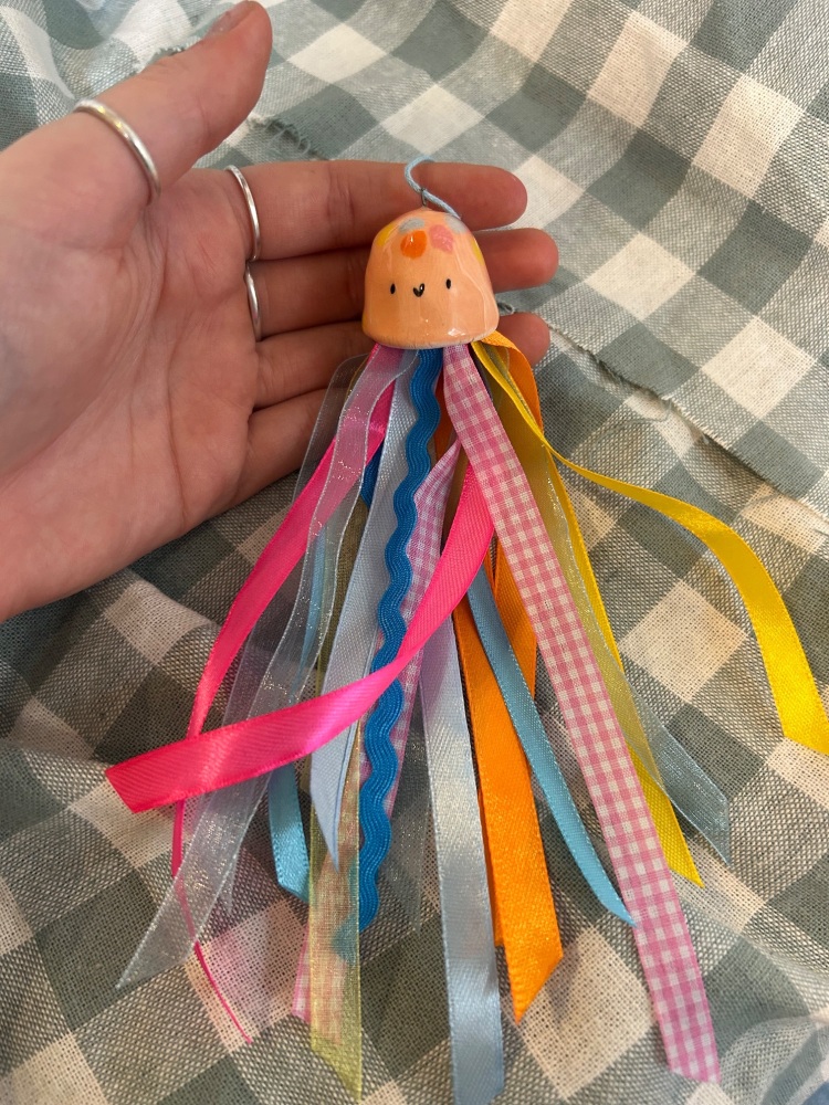 Orange jellyfish