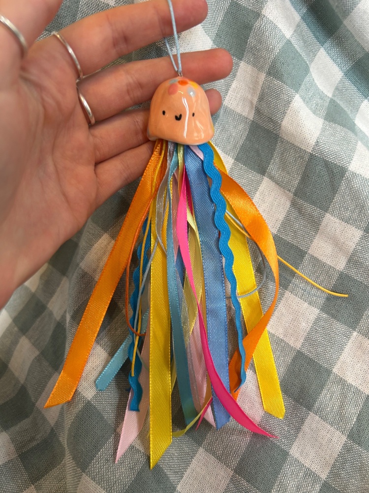 Orange jellyfish