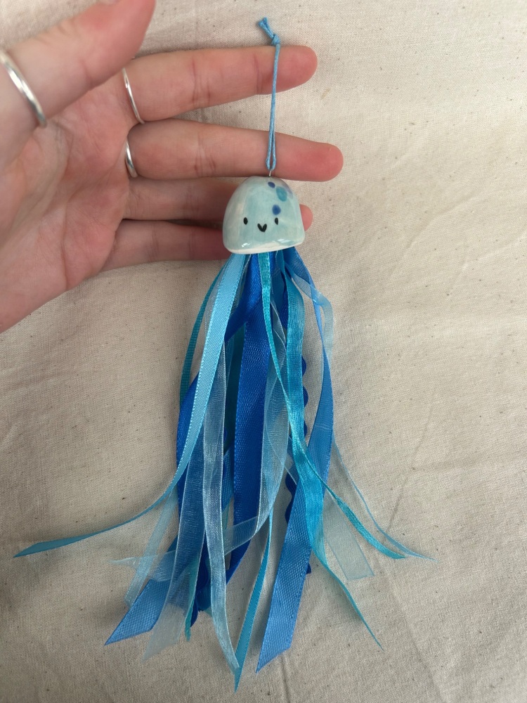 Light blue jellyfish